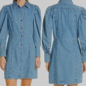 Frame denim mini dress